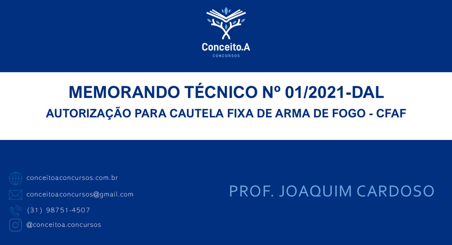 Memorando Técnico nº 01/2021-DAL